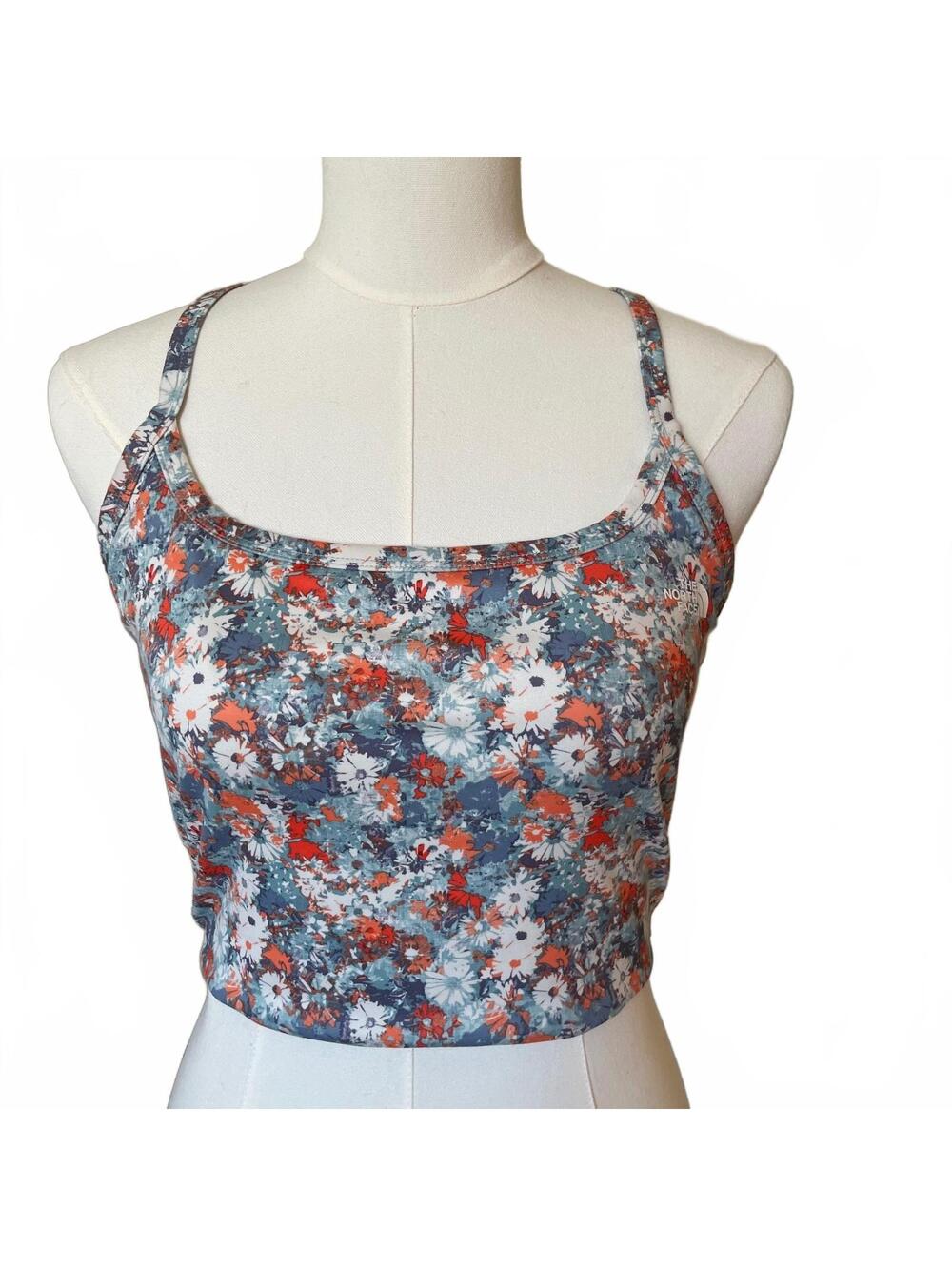 The North Face Floral Racerback Crop Top